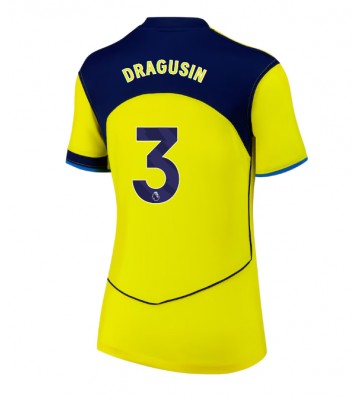 Tottenham Hotspur Radu Dragusin #3 Tredjetröja Dam 2025-26 Kortärmad